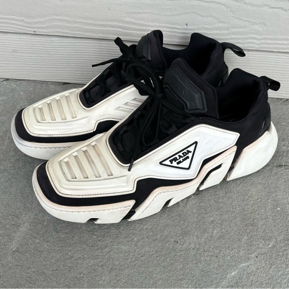 PRADA Techno Stretch Runway Sneakers - Picture 3 of 11